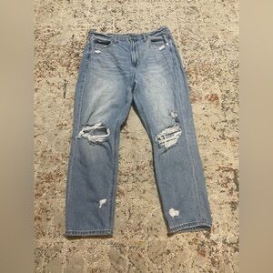 American Eagle jeans size 12 short petite straight leg